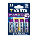 AA batterij - Varta - 4 stuks (Lithium, 1.5V), Verzenden, Nieuw
