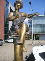 sculptuur, GROOT XXL 60 CM CHIQUE BRONZEN BEELD : PUTTI :