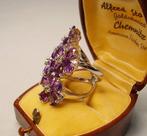 Zonder Minimumprijs - Ring Zilver - 5.20ct. tw. Amethist -, Sieraden, Tassen en Uiterlijk, Ringen, Nieuw