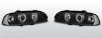 Koplampen Angel Eyes | BMW 5 Series E39 1995-2003 | zwart, Verzenden, Nieuw, BMW