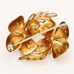 Broche - 18 karaat Geel goud - Parel, Sieraden, Tassen en Uiterlijk, Antieke sieraden