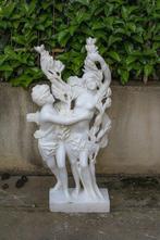 sculptuur, Statua Apollo e Dafne Marmo - 116 cm - Wit, Antiek en Kunst, Antiek | Overige Antiek