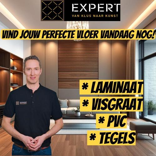 Expertvloeren: Groot Assortiment Laminaat, PVC &amp; Tegels, Huis en Inrichting, Stoffering | Vloerbedekking, Laminaat, Wit, Crème