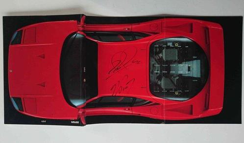 ANNUARI FERRARI - AUTOGRAFO PROST E MANSELL 1990 - 1989-1991, Verzamelen, Automerken, Motoren en Formule 1