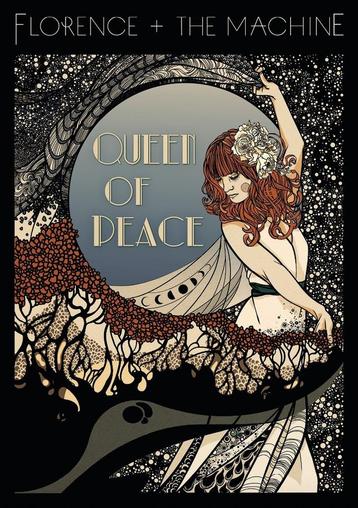 Posters - Poster Florence and the Machine - Queen of Peace beschikbaar voor biedingen