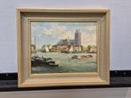 P.J.A.Wagemans (1879-1955) - Haven Dordrecht., Antiek en Kunst, Kunst | Schilderijen | Klassiek