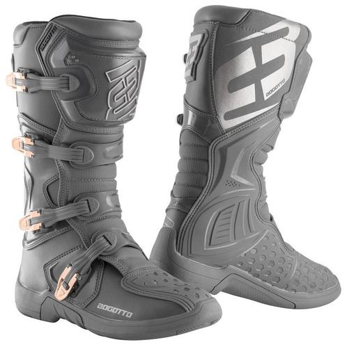 Bogotto MX-5 Grijs Crosslaarzen, Motoren, Kleding | Motorkleding, Heren, Nieuw met kaartje, Laarzen, Verzenden