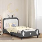 vidaXL Bedframe voor kinderen met hoofdbord Lichtgrijs 90 x, Verzenden, Nieuw