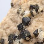 Grote RODOCROSITE met SFALERITE, DOLOMITE en QUARTZ, Trepa, Verzamelen, Mineralen en Fossielen