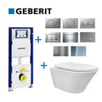 Geberit UP320 Toiletset set16 Wiesbaden Vesta Rimless, Doe-het-zelf en Verbouw, Sanitair, Nieuw, Overige typen, Ophalen of Verzenden