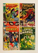 Marvel Comics #3 #63 #91 #94 - Captain Marvel / Fantastic, Boeken, Strips | Comics, Nieuw