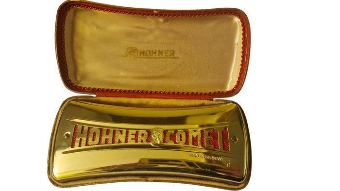 Hohner - Comet - - Mondharmonica - Duitsland - 1960 (Zonder, Muziek en Instrumenten, Blaasinstrumenten | Blokfluiten