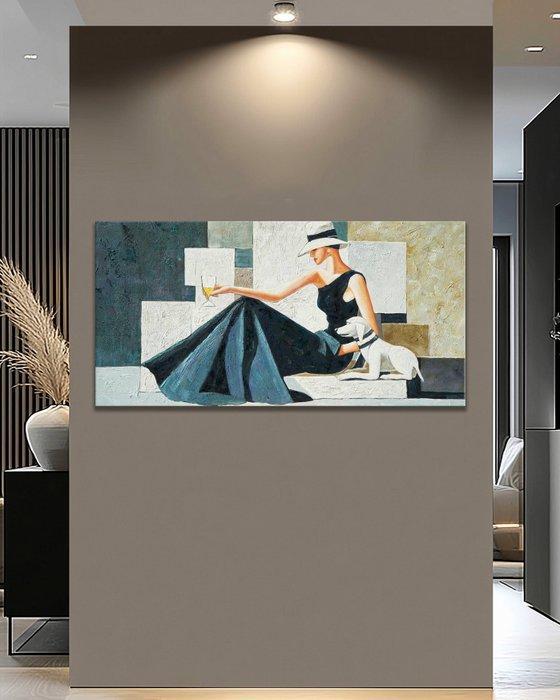 Pippo - 75x100, Antiek en Kunst, Kunst | Schilderijen | Modern