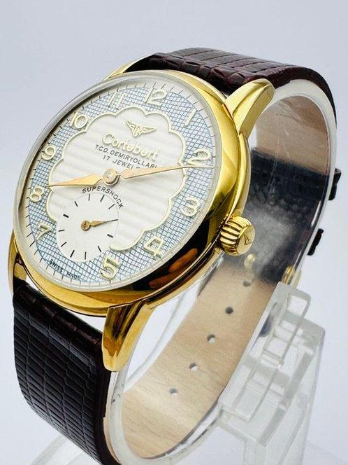 Cortébert - TCDD Turkish State Railway 17 Jewels - With, Sieraden, Tassen en Uiterlijk, Horloges | Heren