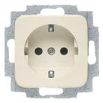 Busch Jaeger Reflex SI wandcontactdoos + RA 1V wit-crème 20, Ophalen of Verzenden, Nieuw