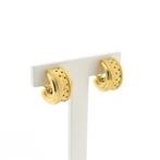 19,2 Krt. Gouden klapcreolen | Ø 16,5 mm (gouden oorringen), Sieraden, Tassen en Uiterlijk, Oorbellen, Ophalen of Verzenden, Gebruikt
