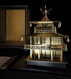 Japanse Kinkaku-ji, Japan, Kyoto (Gouden Paviljoen) model in