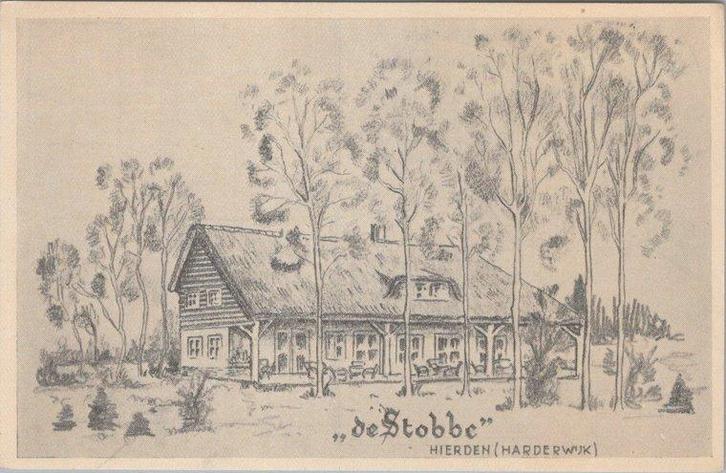 HIERDEN - De Stobbe Hierden (Harderwijk), Verzamelen, Ansichtkaarten | Nederland, Verzenden