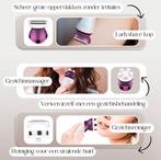 Tweedekans | Sansbeauté® 6-in-1 Ladyshave - Gezicht - Oksels, Computers en Software, USB Sticks, Ophalen of Verzenden, Zo goed als nieuw
