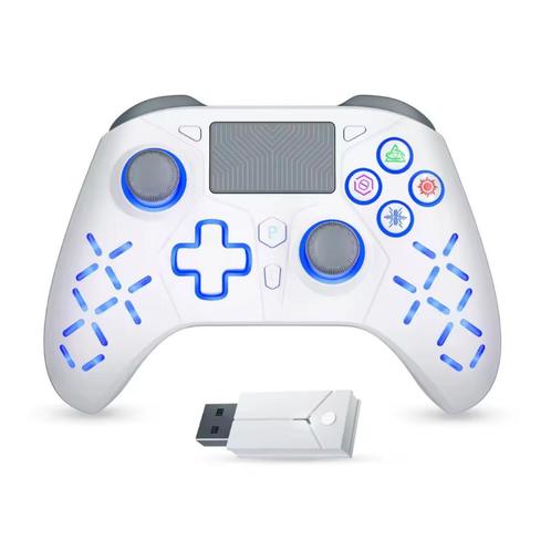 RGB Gaming Controller voor PS5 / PS4 / PC - Draadloze, Spelcomputers en Games, Spelcomputers | Overige, Nieuw, Verzenden