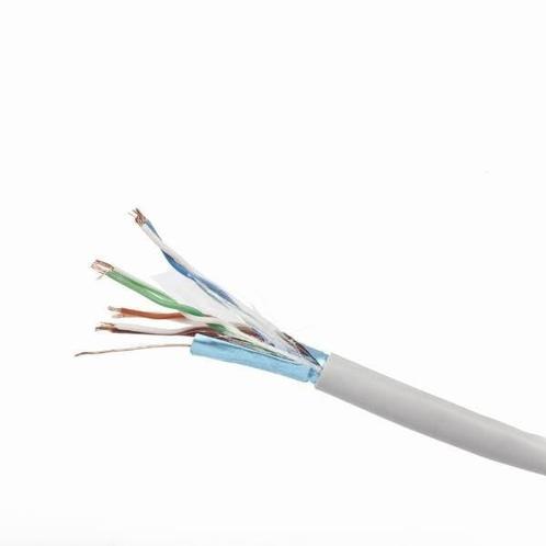 Netwerkkabel CAT6 F/UTP, 100 mtr op rol, 100% koper, Solid a, Audio, Tv en Foto, Videobewaking, Nieuw, Ophalen of Verzenden