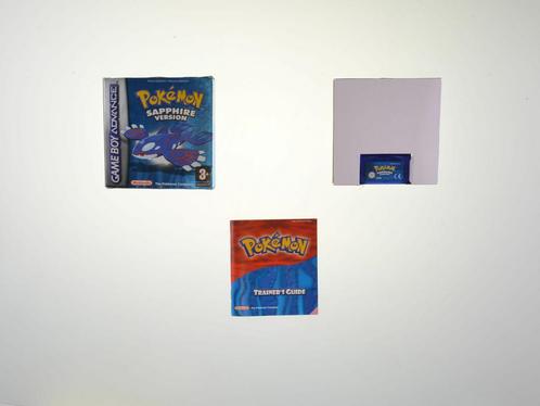 Pokemon Sapphire [Gameboy Advance], Spelcomputers en Games, Games | Nintendo Game Boy, Zo goed als nieuw, Ophalen of Verzenden