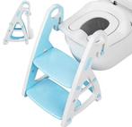 2-in-1 kindertoilettrainer met trap en PU-vulling, Verzenden, Nieuw