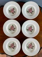 Wedgwood - Eetservies (6) - Brair Rose - Queens Ware -
