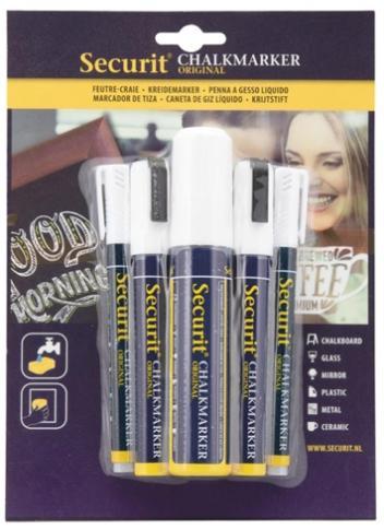 5 Original Chalk Marker, geciseleerde stift met blokpunt..., Zakelijke goederen, Horeca | Keukenapparatuur, Verzenden