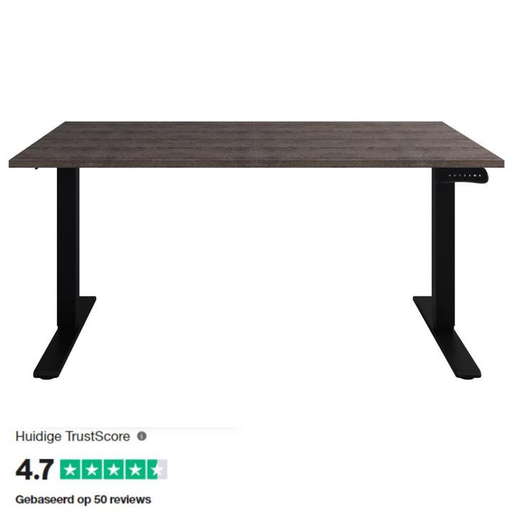 Zit sta bureau met 2 motoren, Huis en Inrichting, Bureaus, Stabureau, Nieuw, Elektrisch, In hoogte verstelbaar, Verzenden