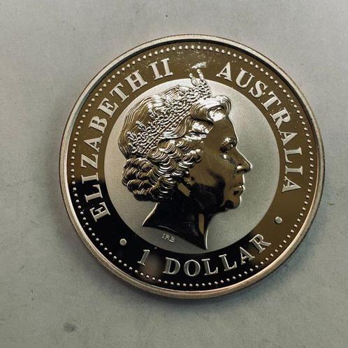 Australië. 1 Dollar 2004 Lunar Year Monkey, 1 Oz (Zonder, Postzegels en Munten, Munten | Europa | Niet-Euromunten