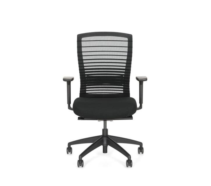 Ergonomische bureaustoel Airgo van Cas - zwart, Huis en Inrichting, Bureaustoelen, Ophalen of Verzenden