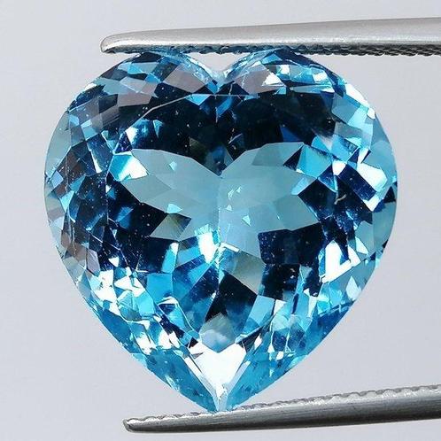 Blauw Topaas - 23.63 ct - Instituto Gemólogico Español (IGE), Sieraden, Tassen en Uiterlijk, Edelstenen