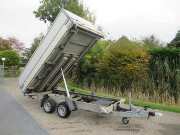 Hapert kipper 375x180cm 3500kg met opzetborden beschikbaar voor biedingen