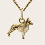 Gouden Groenendaler hond hanger - klein, Verzenden, Nieuw
