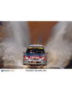 2001 PEUGEOT 206 WRC PERSMAP ENGELS, Boeken, Auto's | Folders en Tijdschriften, Nieuw, Peugeot, Author