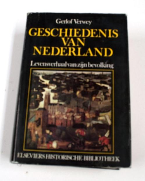 Geschiedenis van Nederland 9789010016300 Verwey, Boeken, Overige Boeken, Gelezen, Verzenden