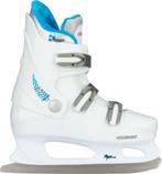 Nijdam kunstschaats maat 41 - Hardboot Wit/Zilver/Kobalt, Ophalen of Verzenden, Gebruikt, Nijdam