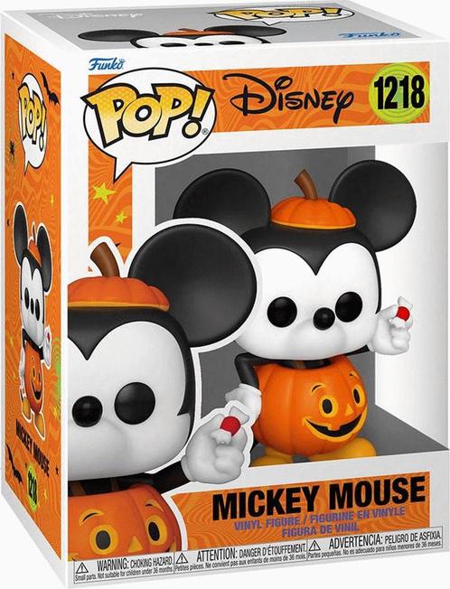 Funko Pop! - Disney Halloween Mickey Trick or Treat #1218 |, Verzamelen, Poppetjes en Figuurtjes, Nieuw, Verzenden