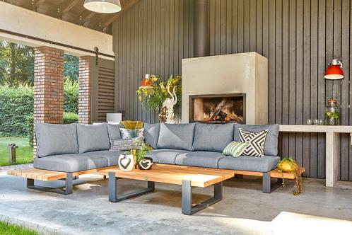 Suns Nardo loungeset light antracite links |, Tuin en Terras, Tuinsets en Loungesets, Ophalen of Verzenden