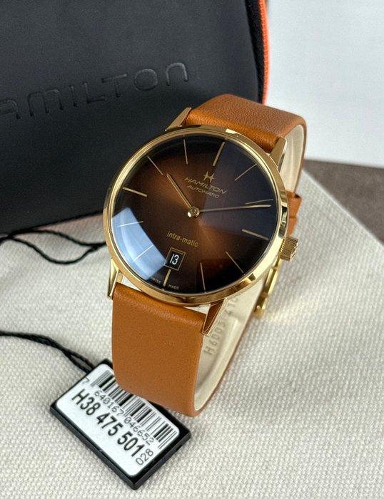 Hamilton - Intra-Matic Automatic Date - H38475501 - Heren -, Sieraden, Tassen en Uiterlijk, Horloges | Heren