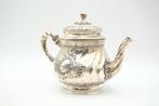 Theepot - .916 (88 Zolotniki) zilver - Spiraal, Antiek en Kunst