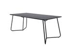 Eettafel - Bokke - 190x90 cm - Zwart - Jörn, Huis en Inrichting, Tafels | Eettafels, Verzenden, Nieuw