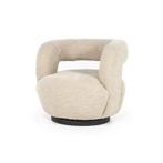 Fauteuil Sharon - Zand Spark - 95797 - fauteuils, Nieuw, Stof