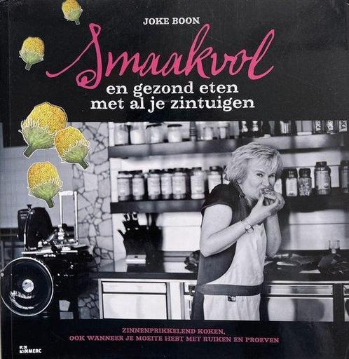 Boek Smaakvol en gezond eten met al je zintuigen 97890215489, Boeken, Kookboeken, Zo goed als nieuw, Verzenden