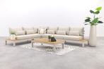 Suns Vita loungeset (links) - Zand/Teak, Tuin en Terras, Verzenden, Nieuw, Hout, Loungeset