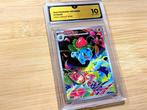 Pokémon - 1 Graded card - Ivysaur # 065 MEGA - Full Art - AR, Hobby en Vrije tijd, Verzamelkaartspellen | Pokémon, Nieuw