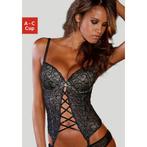 Lascana Lijfje met push-up en opwindend borduurwerk,, Kleding | Dames, Verzenden