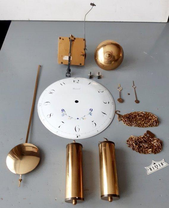 Regulateur wandklok - Warmink - Messing - 1980-1990 - SBS, Antiek en Kunst, Antiek | Klokken