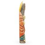 sculptuur, San Judas Tadeo - Apóstol - 51.5 cm - Polychroom, Antiek en Kunst, Antiek | Boeken en Bijbels